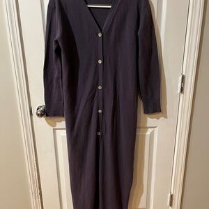 Women's Purple Cardigan
